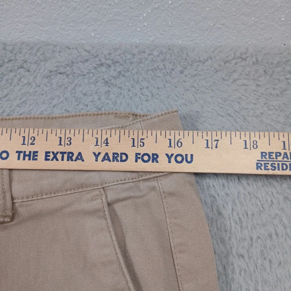 Banana Republic Chino Pants Womens‎ 12 Tan Khaki Slim Ankle